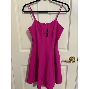 Bebe Size 6 Fuchsia Party Dress